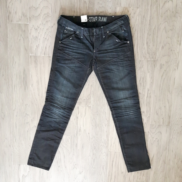 G-Star Raw Jeans Women Hampton Non Fit 3301 / 5204 Size 28 - Picture 5 of 9